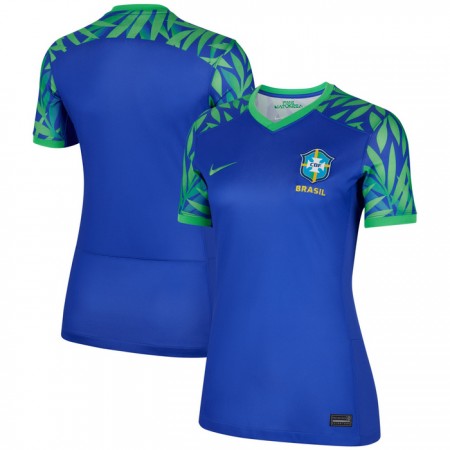 Camiseta de fútbol Brasil Mujer 2ª equipación CMF FIFA 2023 Camiseta de fútbol Brasil Mujer 2ª equipación CMF FIFA 2023